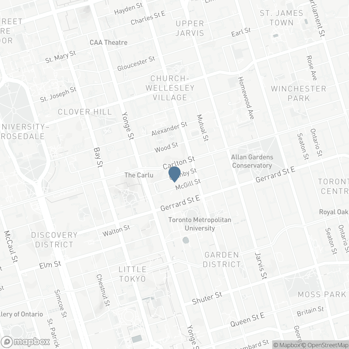 6 - 48 GRANBY STREET, Toronto, Ontario M5B 2J5